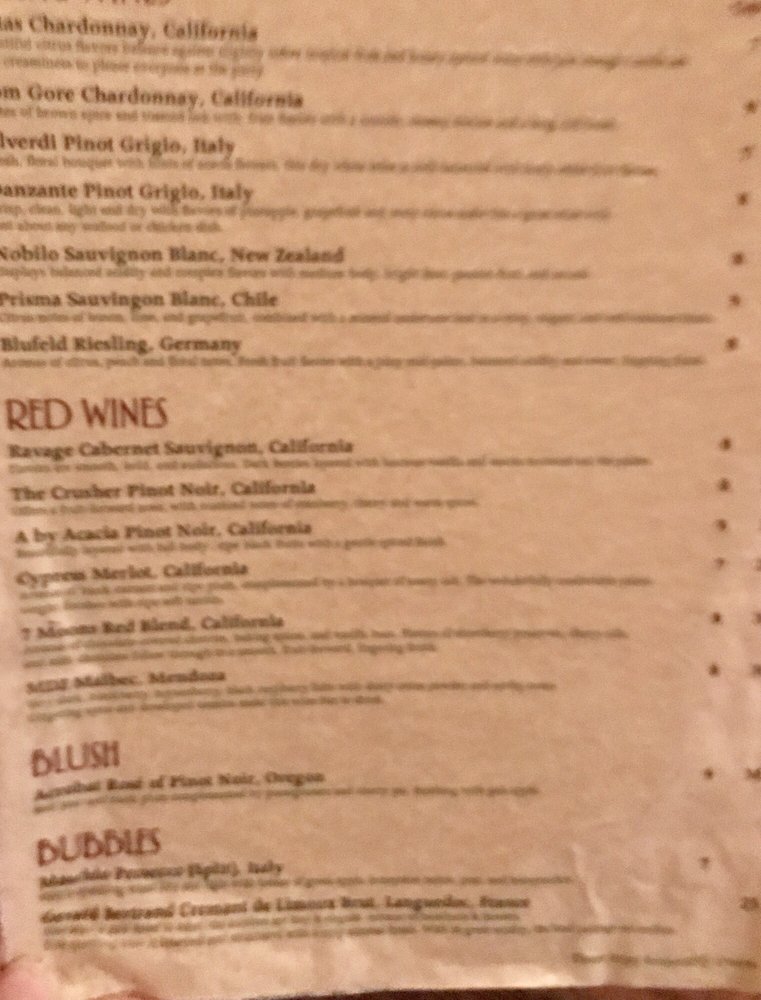 Foolish Frog Menu - Image 10